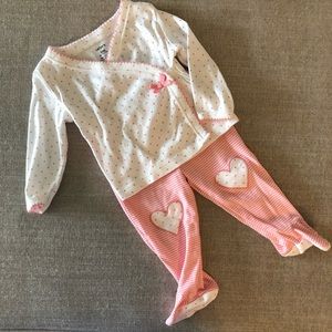 Carters, 6 month matching set.